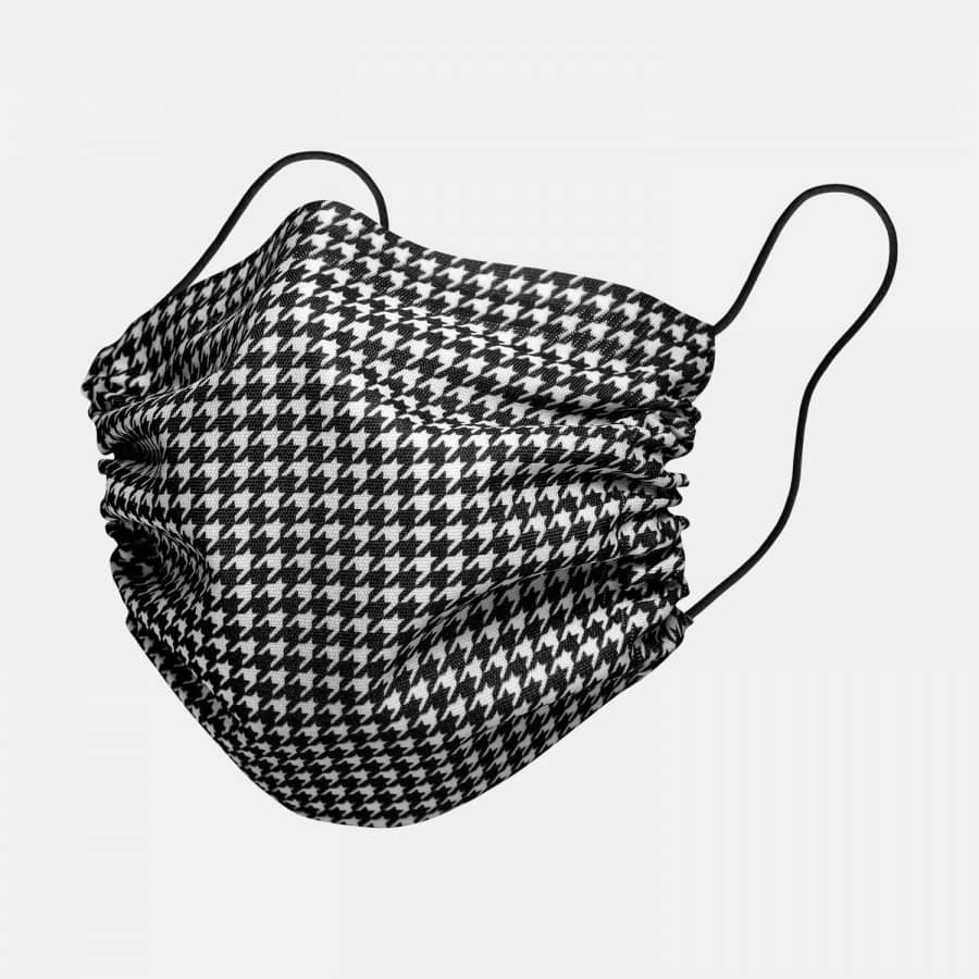 Houndstooth Face Mask